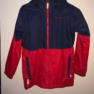 Columbia boys rain jacket